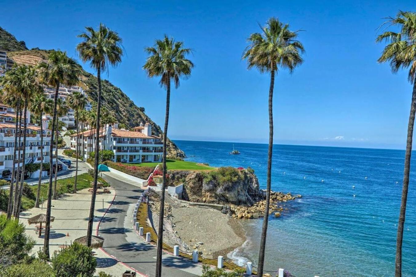 Gorgeous Oceanfront Villa With Panoramic Views Avalon Exteriér fotografie